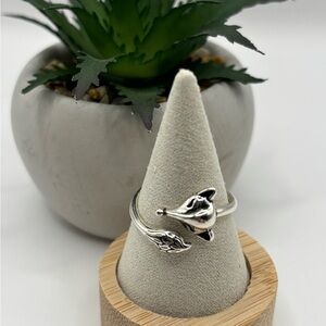 *NEW* 925 Silver Fox Adjustable Ring